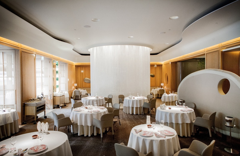 Alain Ducasse at the Dorchester Main Dining Room 